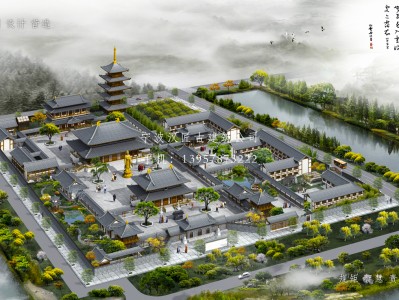 运城寺庙建筑总体规划方案